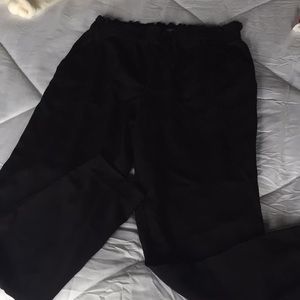 Pantalon jogger avec élastique à la taille noir